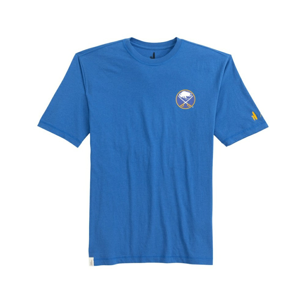 Buffalo Sabres - johnnie-O Heathered Spencer T-Shirt Royal