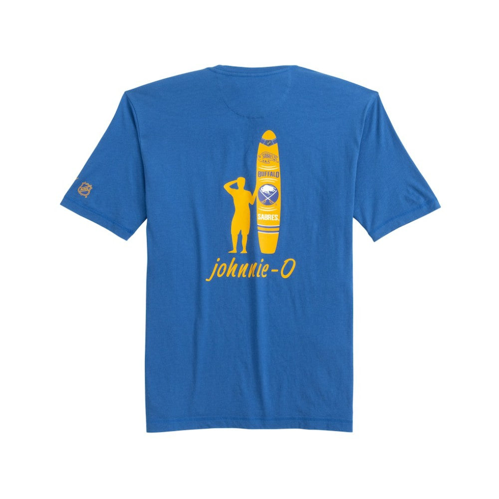 Buffalo Sabres - johnnie-O Heathered Spencer T-Shirt Royal