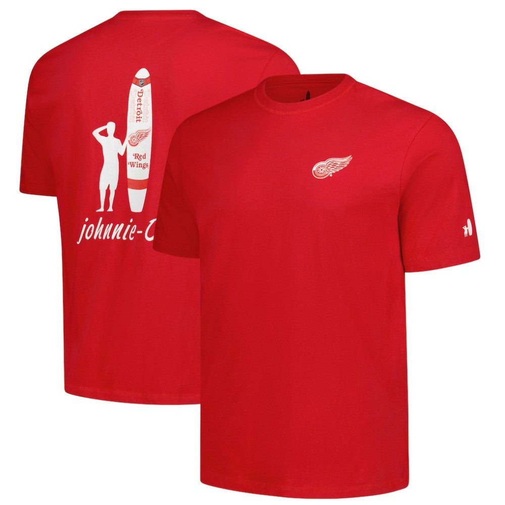 Detroit Red Wings - johnnie-O Heathered Spencer T-Shirt Red