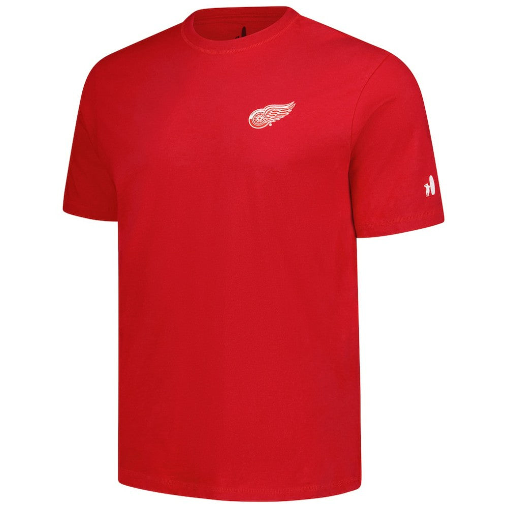 Detroit Red Wings - johnnie-O Heathered Spencer T-Shirt Red