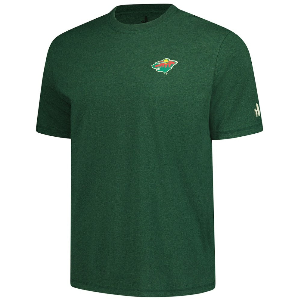 Minnesota Wild - johnnie-O Heathered Spencer T-Shirt Green