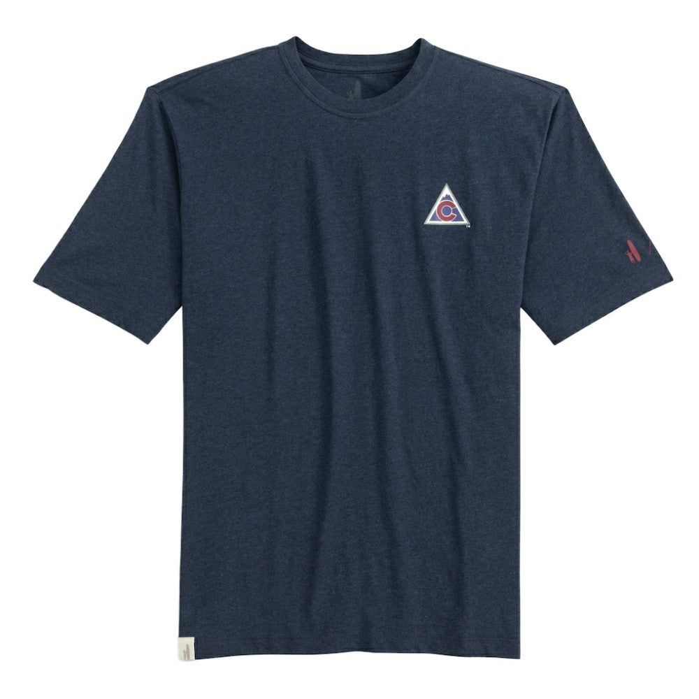 Colorado Avalanche - johnnie-O Heathered Spencer T-Shirt Dark Grey