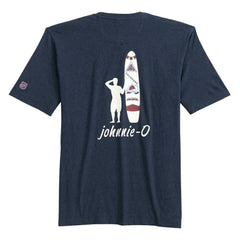 Colorado Avalanche - johnnie-O Heathered Spencer T-Shirt Dark Grey