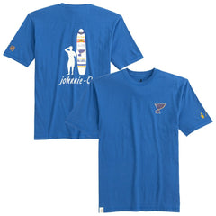 St. Louis Blues - johnnie-O Heathered Spencer T-Shirt Blue