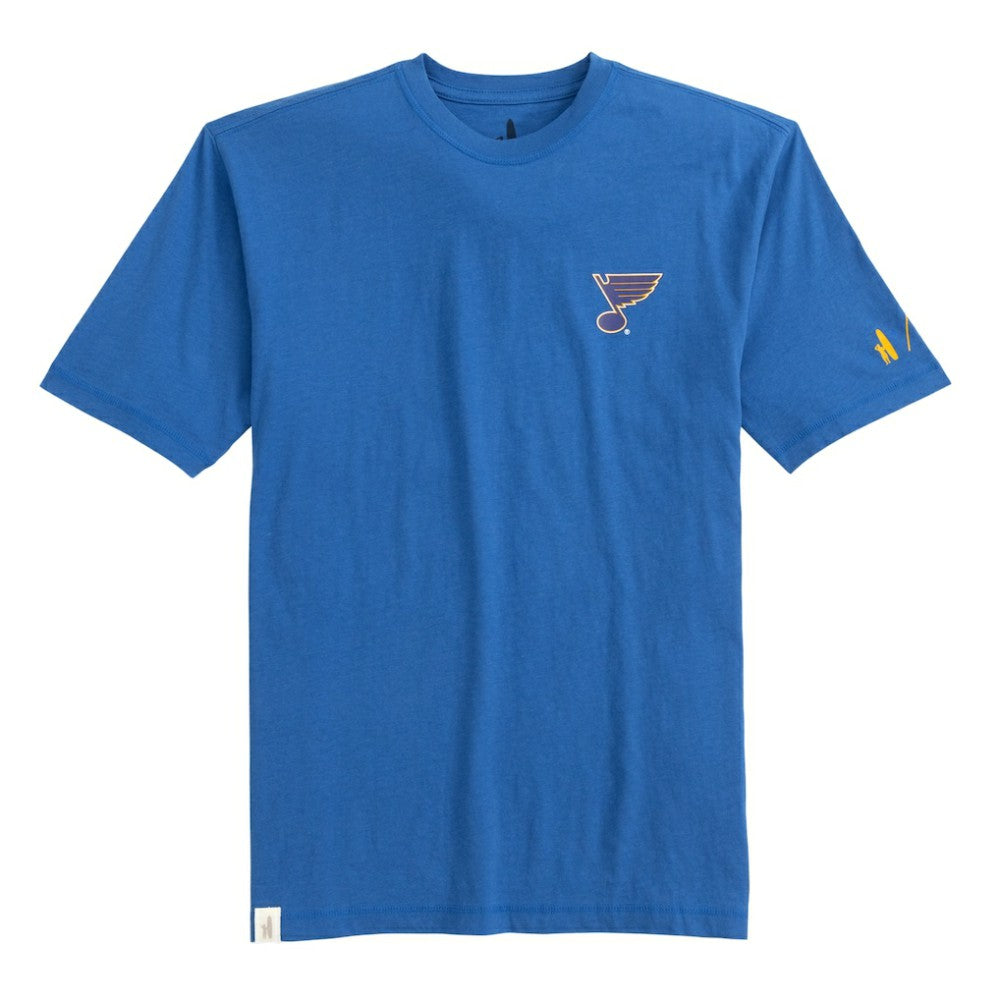 St. Louis Blues - johnnie-O Heathered Spencer T-Shirt Blue