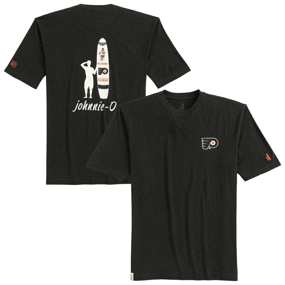 Philadelphia Flyers - johnnie-O Heathered Spencer T-Shirt Charcoal