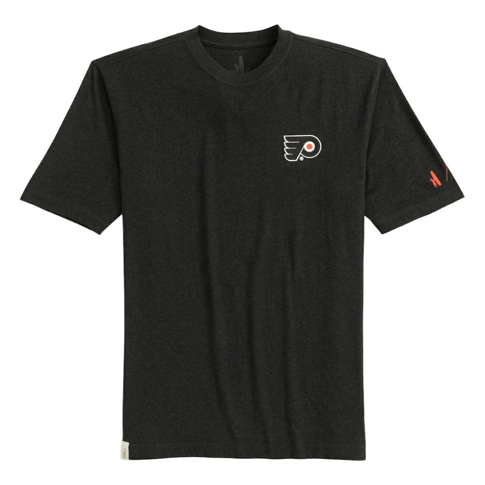 Philadelphia Flyers - johnnie-O Heathered Spencer T-Shirt Charcoal