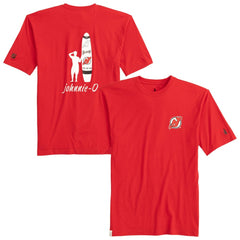 New Jersey Devils - johnnie-O Heathered Spencer T-Shirt Red