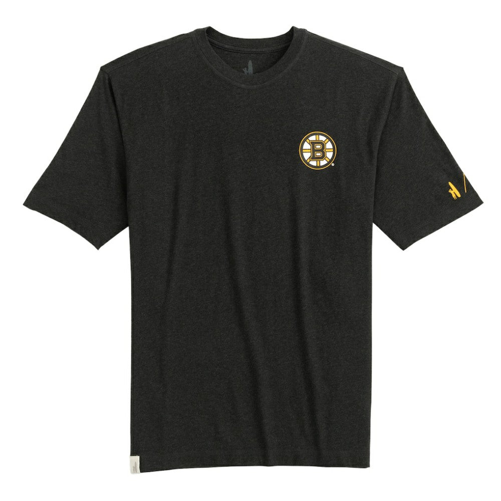 Boston Bruins johnnie-O Heathered Spencer T-Shirt Charcoal