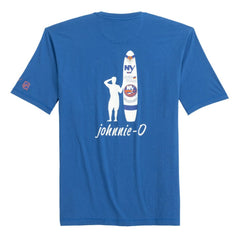 New York Islanders - johnnie-O Heathered Spencer T-Shirt Royal