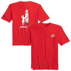 Carolina Hurricanes - johnnie-O Heathered Spencer T-Shirt Red