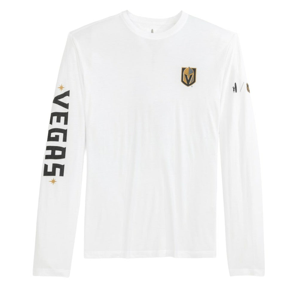 Vegas Golden Knights johnnie-O Adam Long Sleeve T-Shirt White