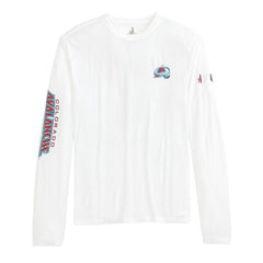 Colorado Avalanche - johnnie-O Adam Long Sleeve T-Shirt White