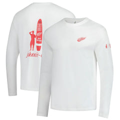 Detroit Red Wings - johnnie-O Adam Long Sleeve T-Shirt White