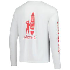 Detroit Red Wings - johnnie-O Adam Long Sleeve T-Shirt White
