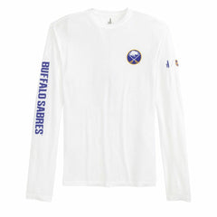 Buffalo Sabres - johnnie-O Adam Long Sleeve T-Shirt White
