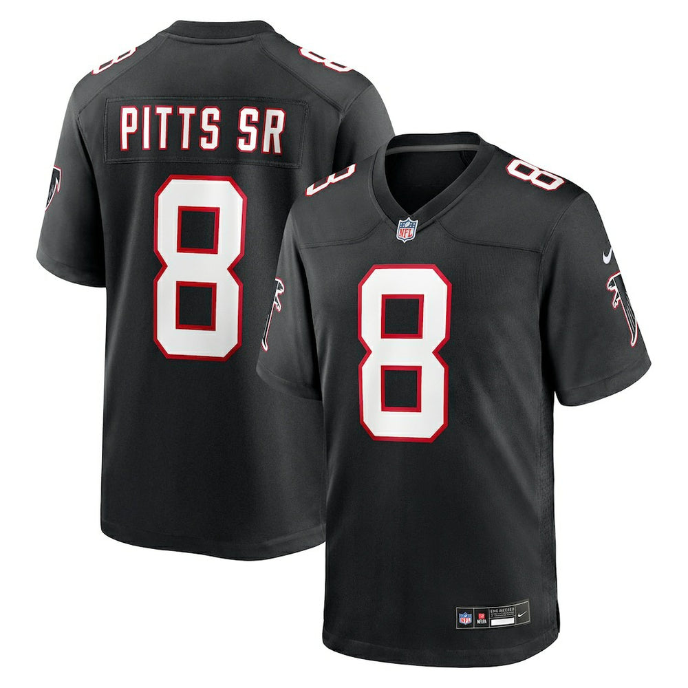 Kyle Pitts Sr. Atlanta Falcons Alternate Game Jersey Black - Nike