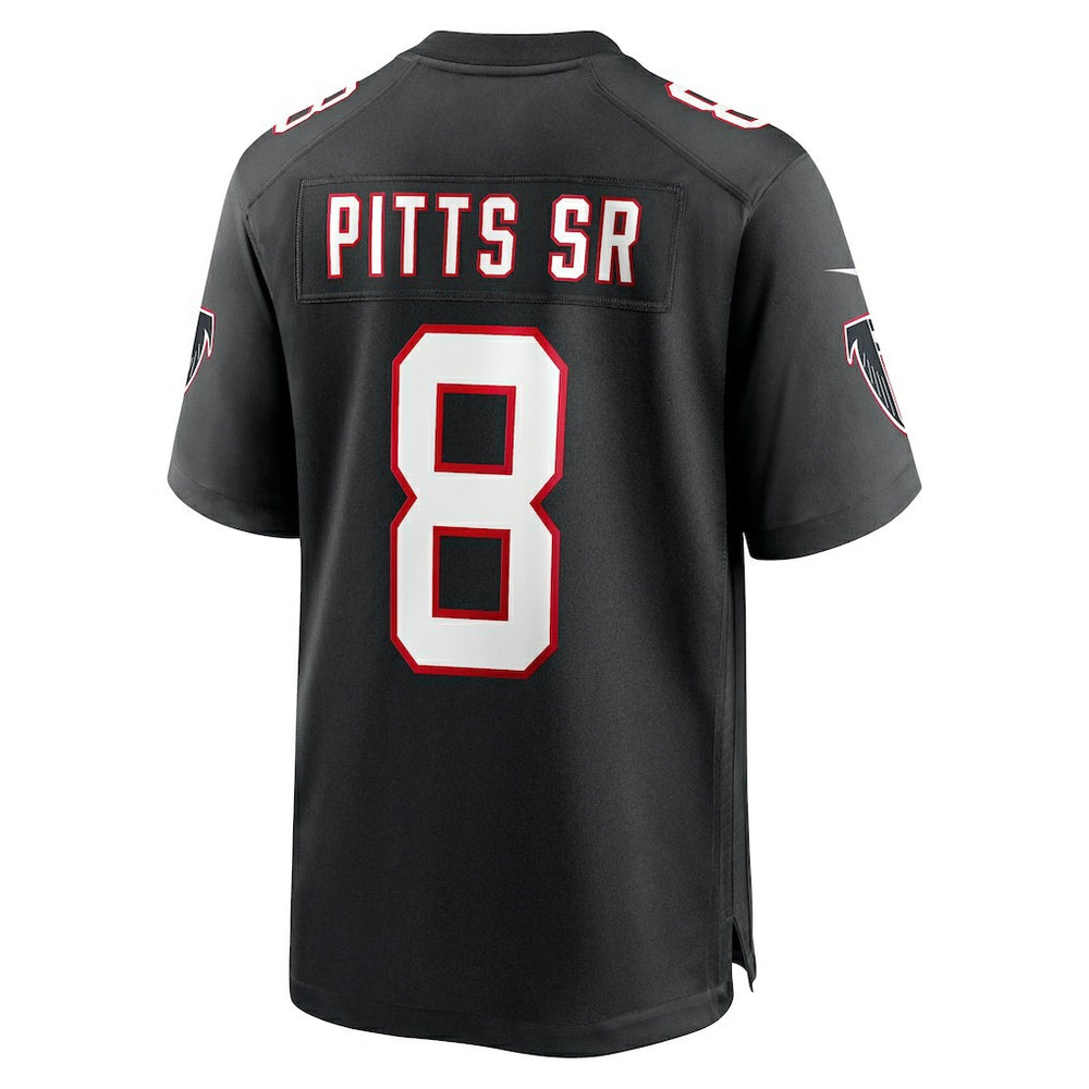 Kyle Pitts Sr. Atlanta Falcons Alternate Game Jersey Black - Nike
