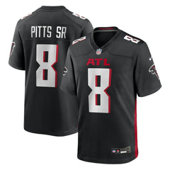Kyle Pitts Sr. Atlanta Falcons Team Game Jersey Black - Nike