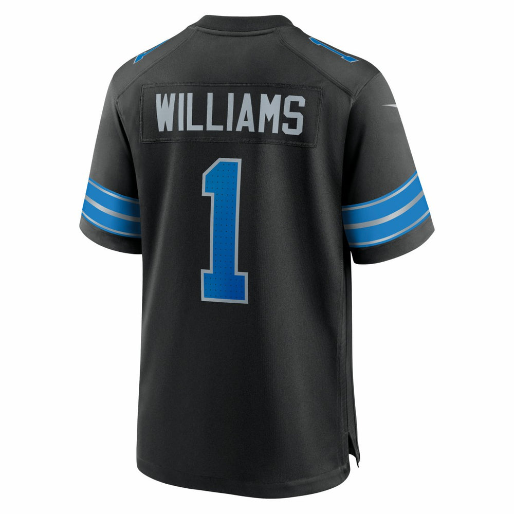 Jameson Williams Detroit Lions Alternate Game Player Jersey Black - Nike