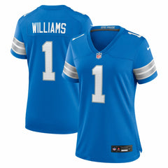 Jameson Williams Detroit Lions Women's Game Player Jersey Blue - Nike