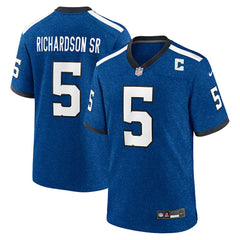 Anthony Richardson Sr. Indianapolis Colts Alternate Indiana Nights Game Jersey Royal - Nike