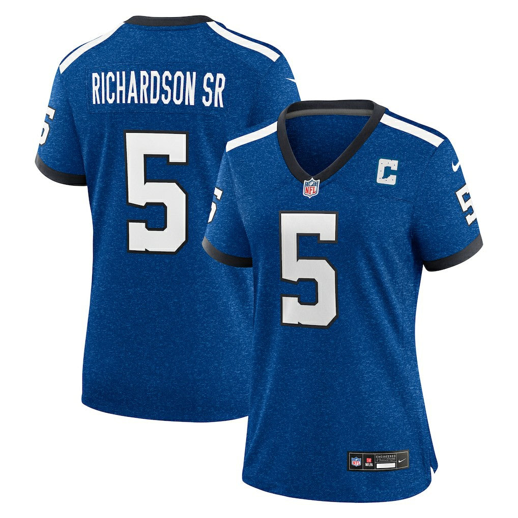 Anthony Richardson Sr. Indianapolis Colts Women's Alternate Indiana Nights Game Jersey Royal - Nike