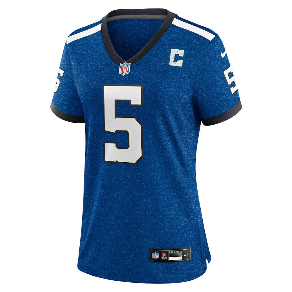 Anthony Richardson Sr. Indianapolis Colts Women's Alternate Indiana Nights Game Jersey Royal - Nike