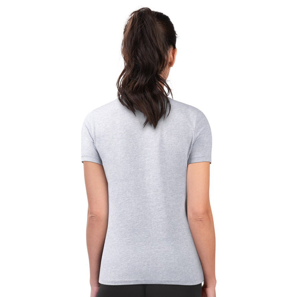 Houston Texans G-III 4Her by Carl Banks Women's Super-Slim Fit Lightweight Subtle Football T-Shirt Heather Gray - NFL