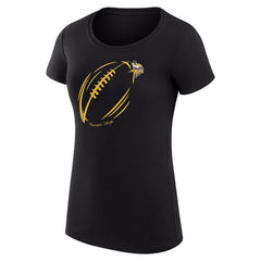 Minnesota Vikings G-III 4Her by Carl Banks Women's Super-Slim Fit Lightweight Subtle Football T-Shirt Black - NFL