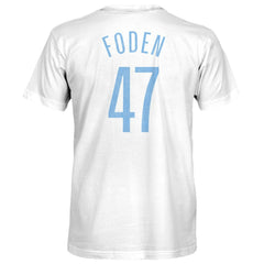 Phil Foden Manchester City 1863FC Player T-Shirts - White