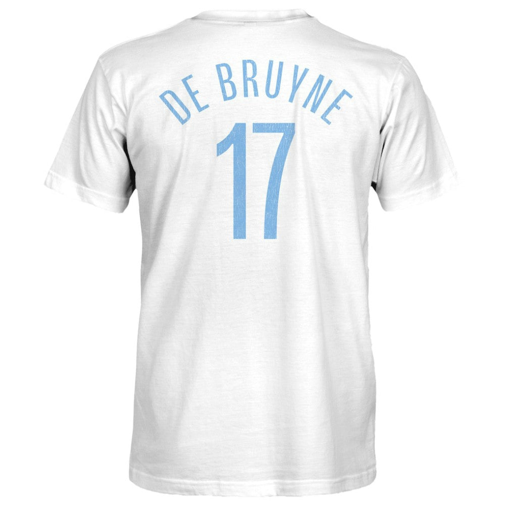 Kevin De Bruyne Manchester City 1863FC Player T-Shirts - White