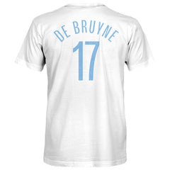 Kevin De Bruyne Manchester City 1863FC Player T-Shirts - White