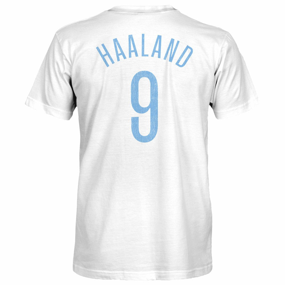 Erling Haaland Manchester City 1863FC Player T-Shirts - White