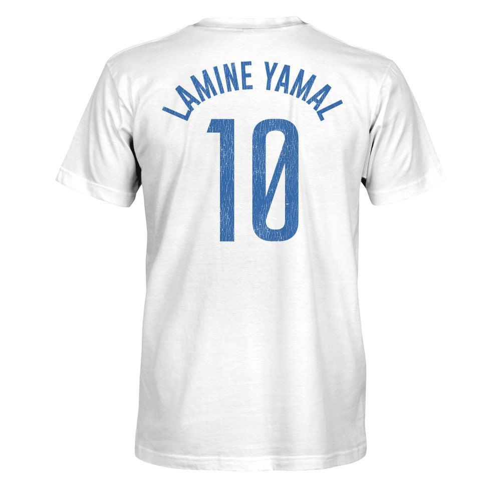 Lamine Yamal Barcelona 1863FC Player T-Shirts - White