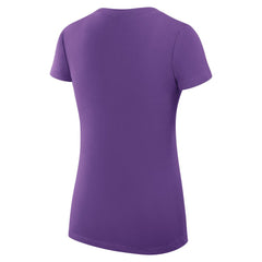 Minnesota Vikings G-III 4Her by Carl Banks Women's Super-Slim Fit Lightweight Collage Team V-Neck T-Shirt Purple - NFL