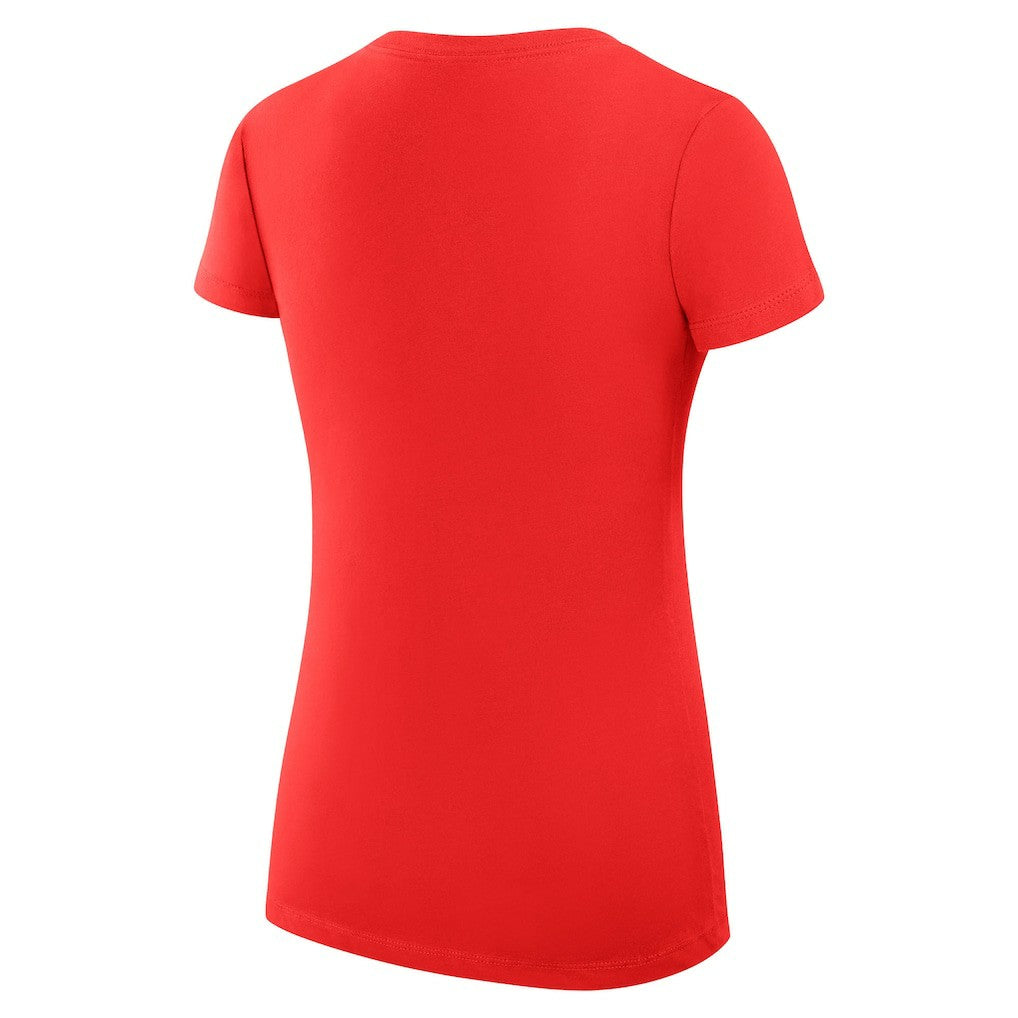 Buffalo Bills G-III 4Her by Carl Banks Women's Super-Slim Fit Lightweight Collage Team V-Neck T-Shirt Red - NFL