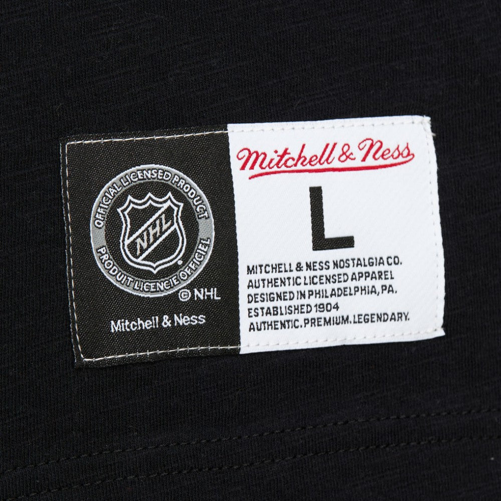 Vegas Golden Knights Mitchell & Ness Legendary Slub Raglan Long Sleeve T-Shirt Black/Gold