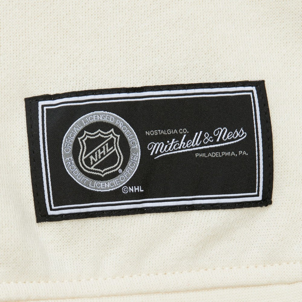 Detroit Red Wings - Mitchell & Ness Women's Logo 3.0 Pullover Sweatshirt Cream