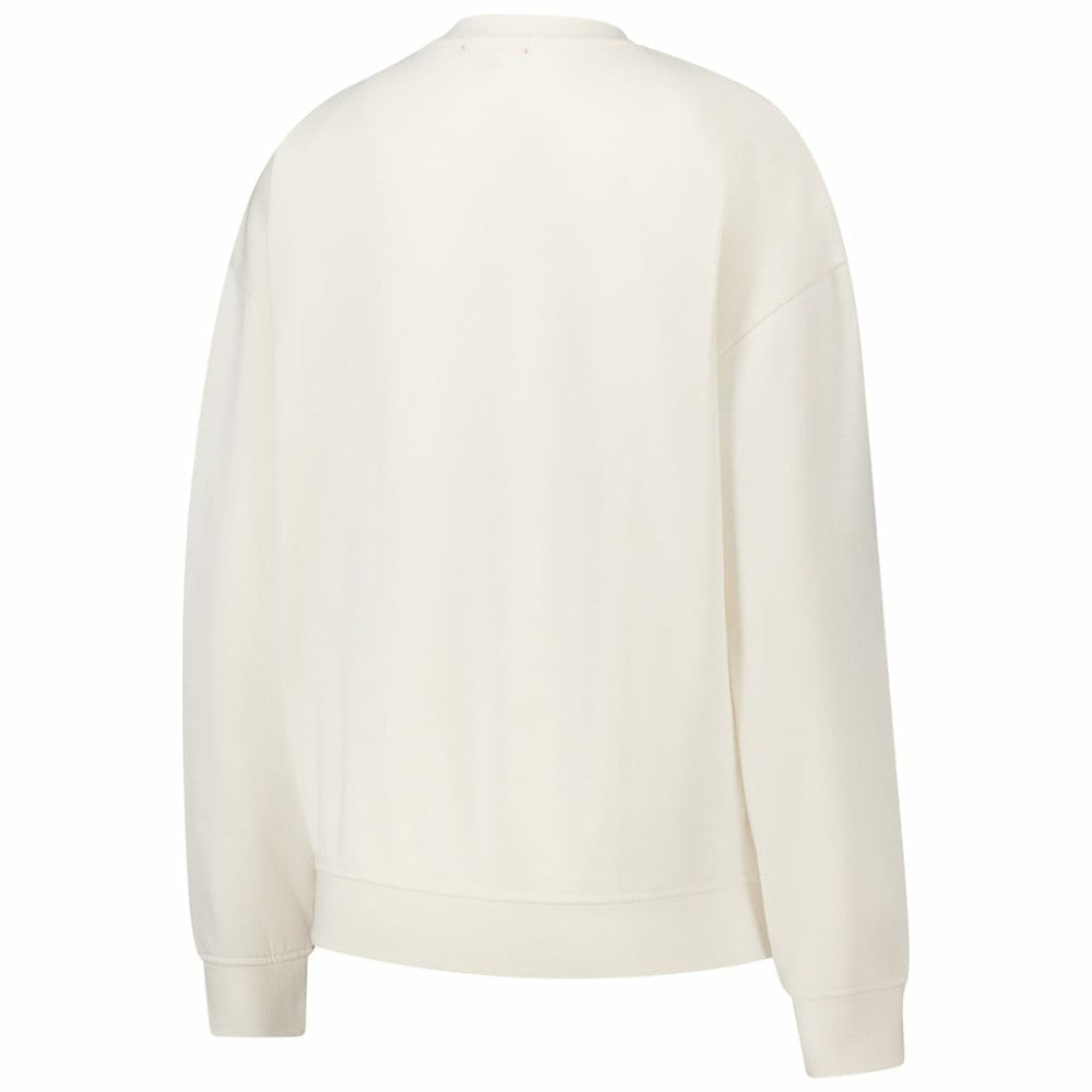 Pittsburgh Penguins Mitchell & Ness Women's Logo 3.0 Pullover Sweatshirt Cream