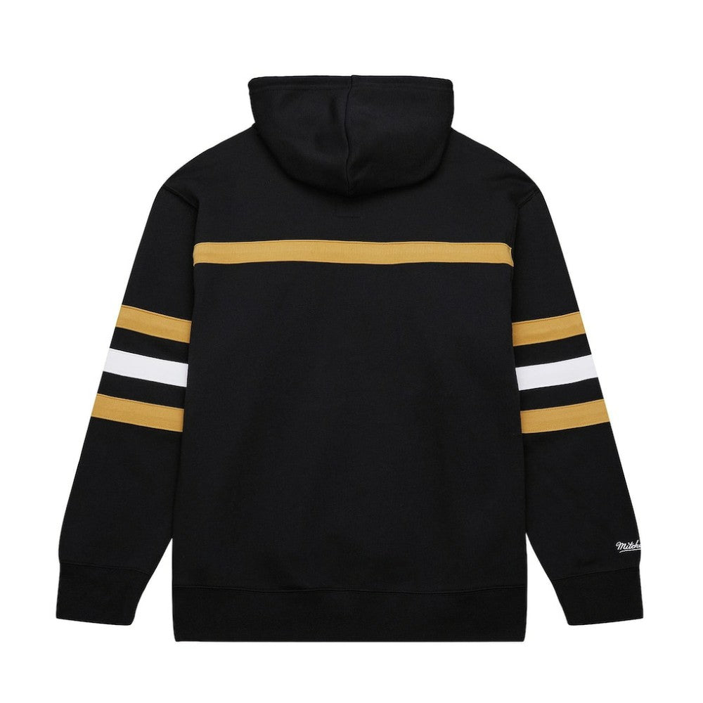 Vegas Golden Knights Mitchell & Ness Head Coach Slogan Pullover Hoodie Black