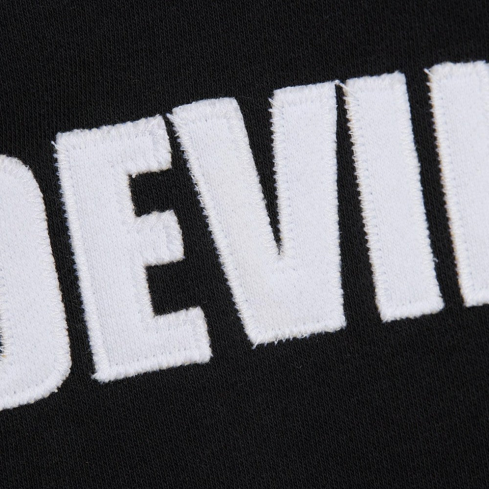New Jersey Devils - Mitchell & Ness Head Coach Slogan Pullover Hoodie Black