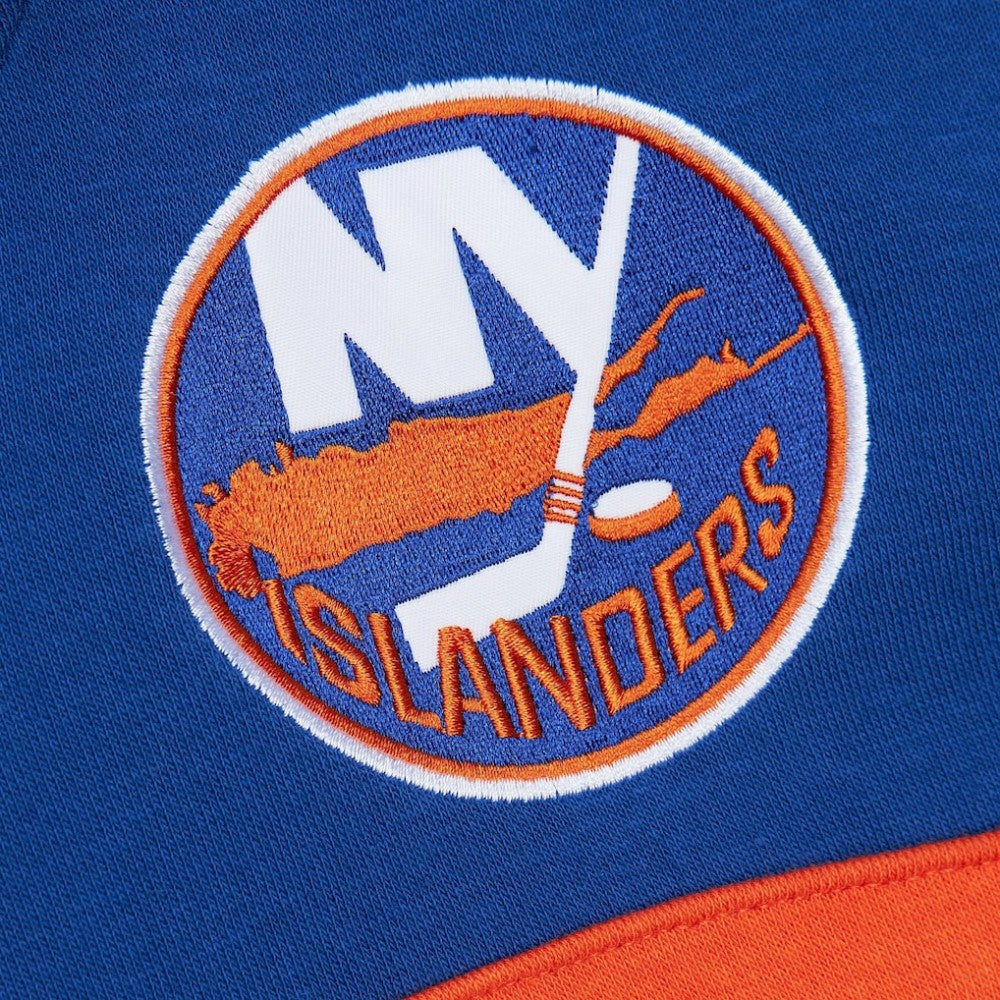 New York Islanders - Mitchell & Ness Head Coach Slogan Pullover Hoodie Royal
