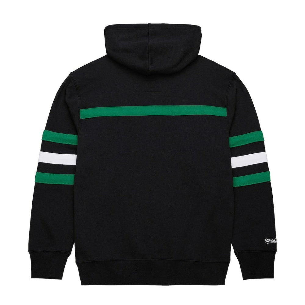 Dallas Stars - Mitchell & Ness Head Coach Slogan Pullover Hoodie Black