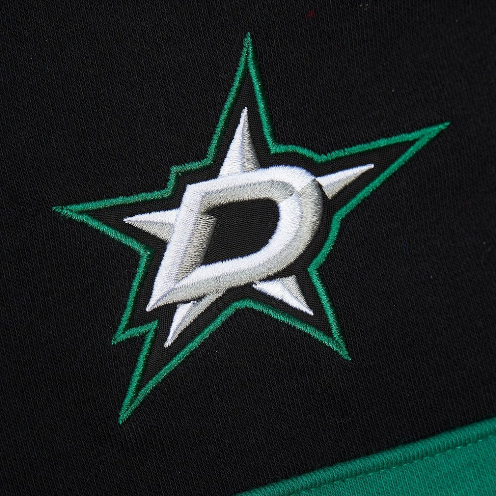 Dallas Stars - Mitchell & Ness Head Coach Slogan Pullover Hoodie Black