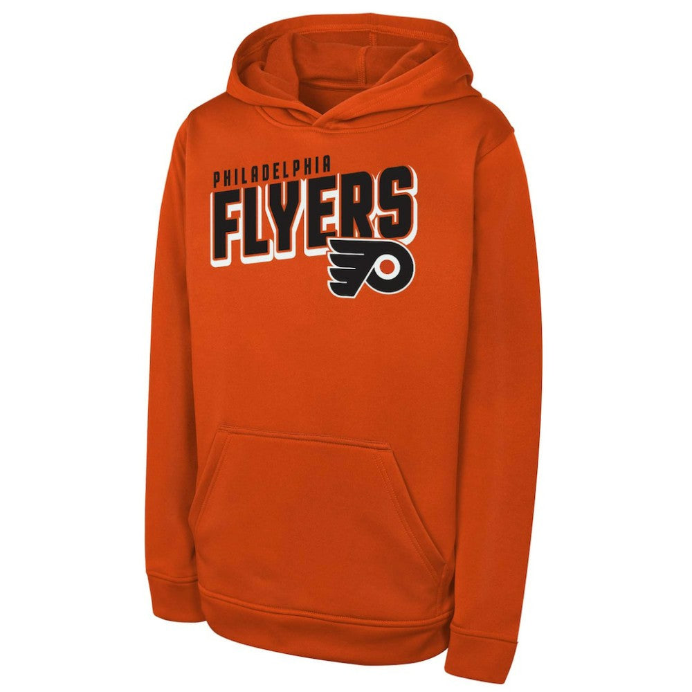 Philadelphia Flyers - Youth Cyber Punk Performance Hoodie Orange