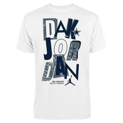 Dak Prescott Dallas Cowboys Jordan Brand Fresh Graphic T-Shirt White - NFL