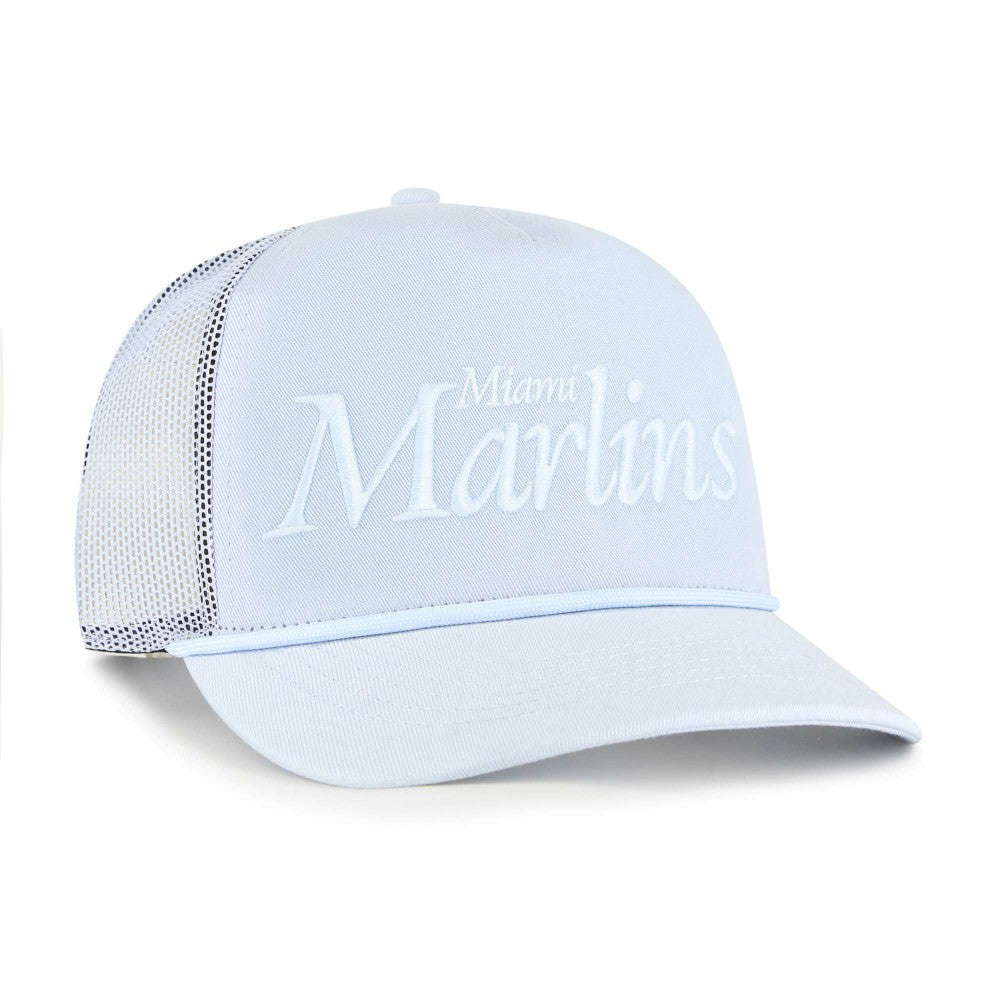 Miami Marlins '47 Foundation Script Hitch Adjustable Trucker Hat Clearance