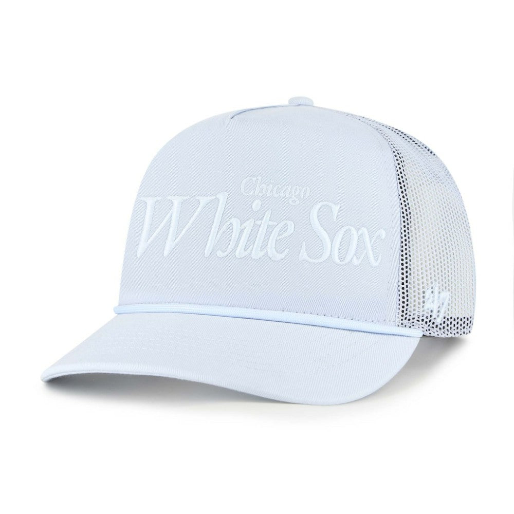 Chicago White Sox '47 Foundation Script Hitch Adjustable Trucker Hat Online