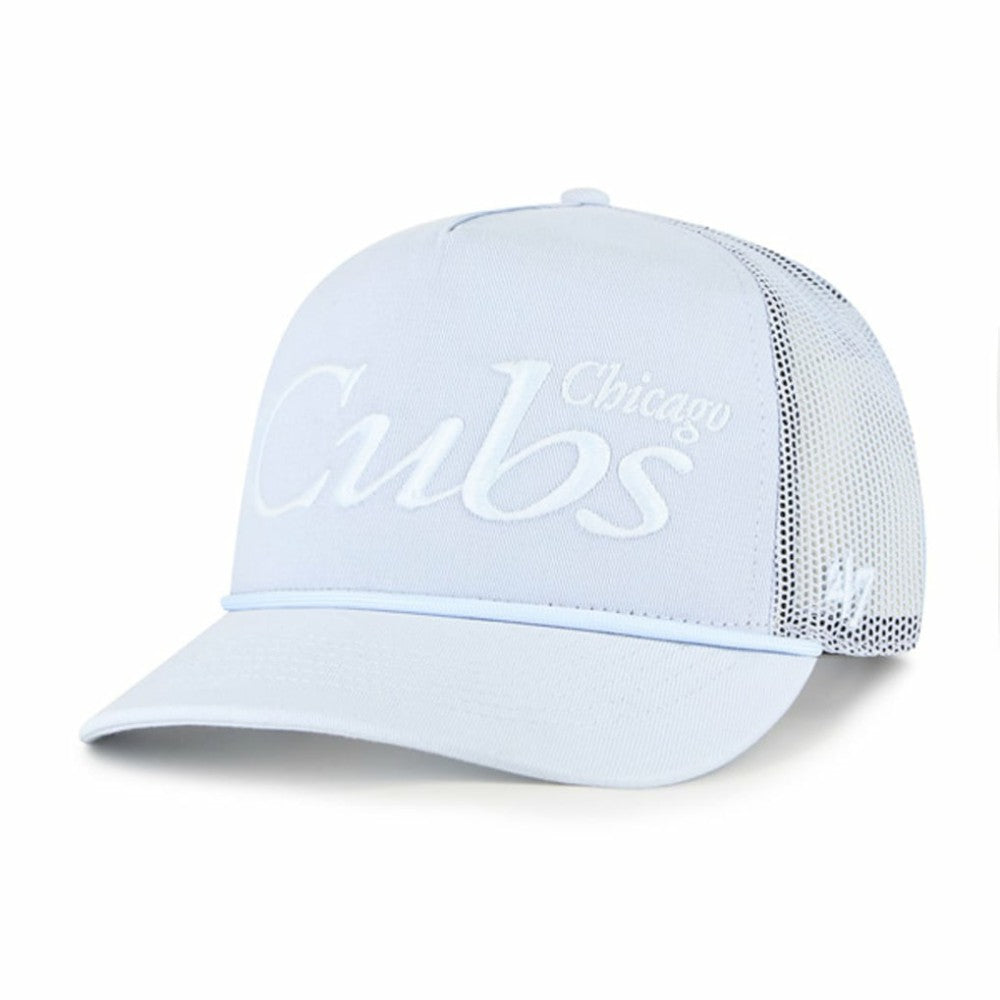 Chicago Cubs '47 Foundation Script Hitch Adjustable Trucker Hat Near Me